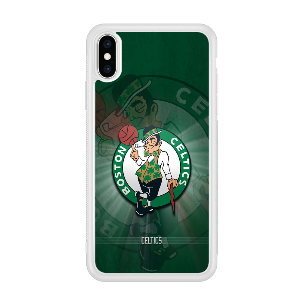 Boston Celtics Logo NBA iPhone XS Case