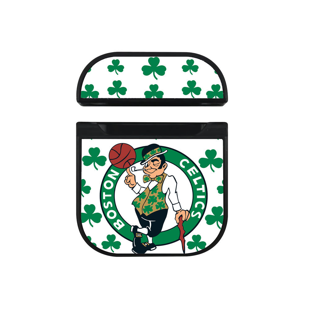 Boston Celtics Team NBA Hard Plastic Case Cover For Apple Airpods