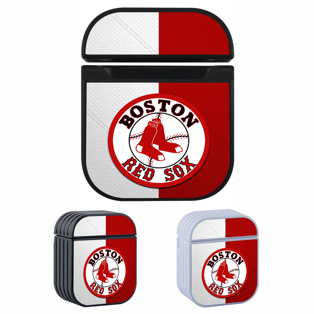 Boston Red Sox MLB Team Hard Plastic Case Cover For Apple Airpods