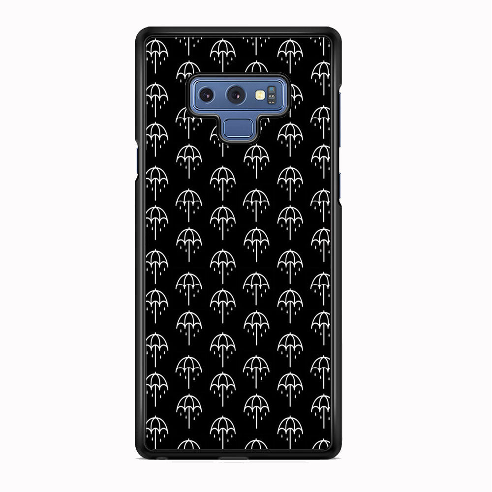 Bring Me The Horizon Black Umbrella Logo Samsung Galaxy Note 9 Case