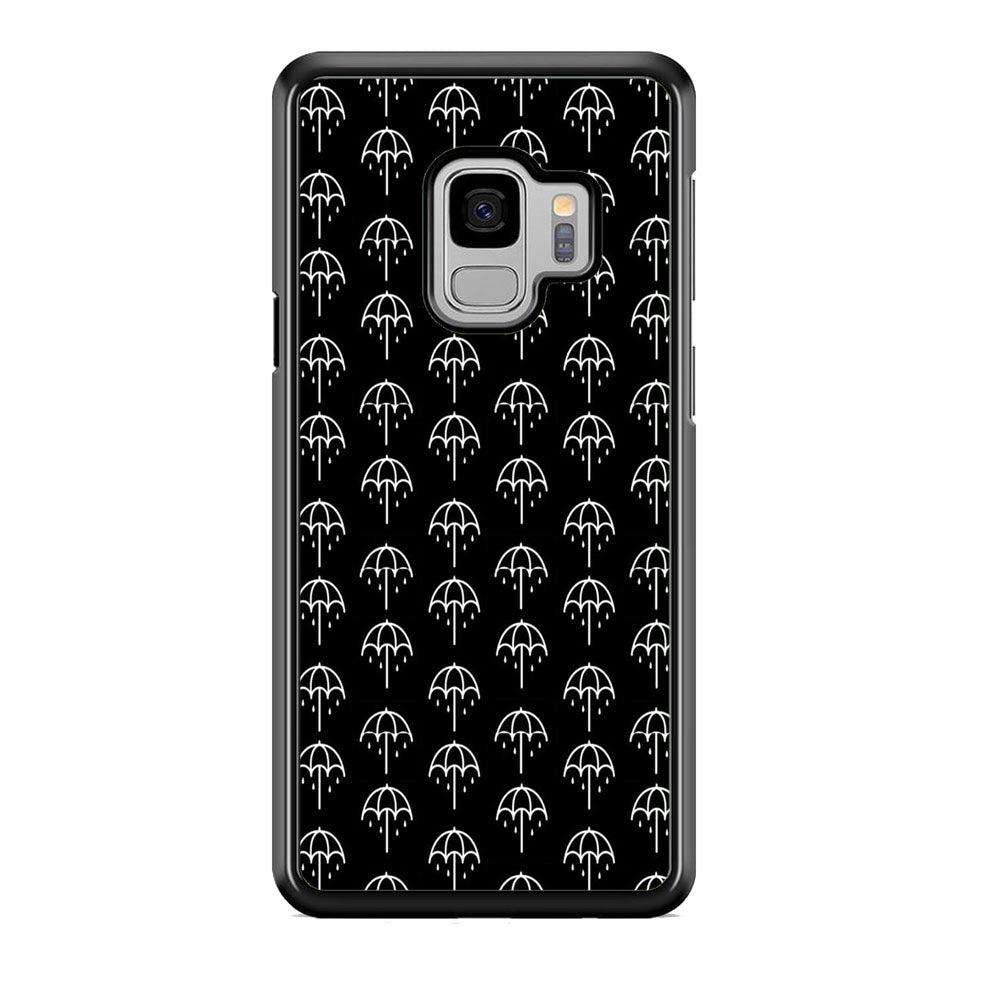 Bring Me The Horizon Black Umbrella Logo Samsung Galaxy S9 Case