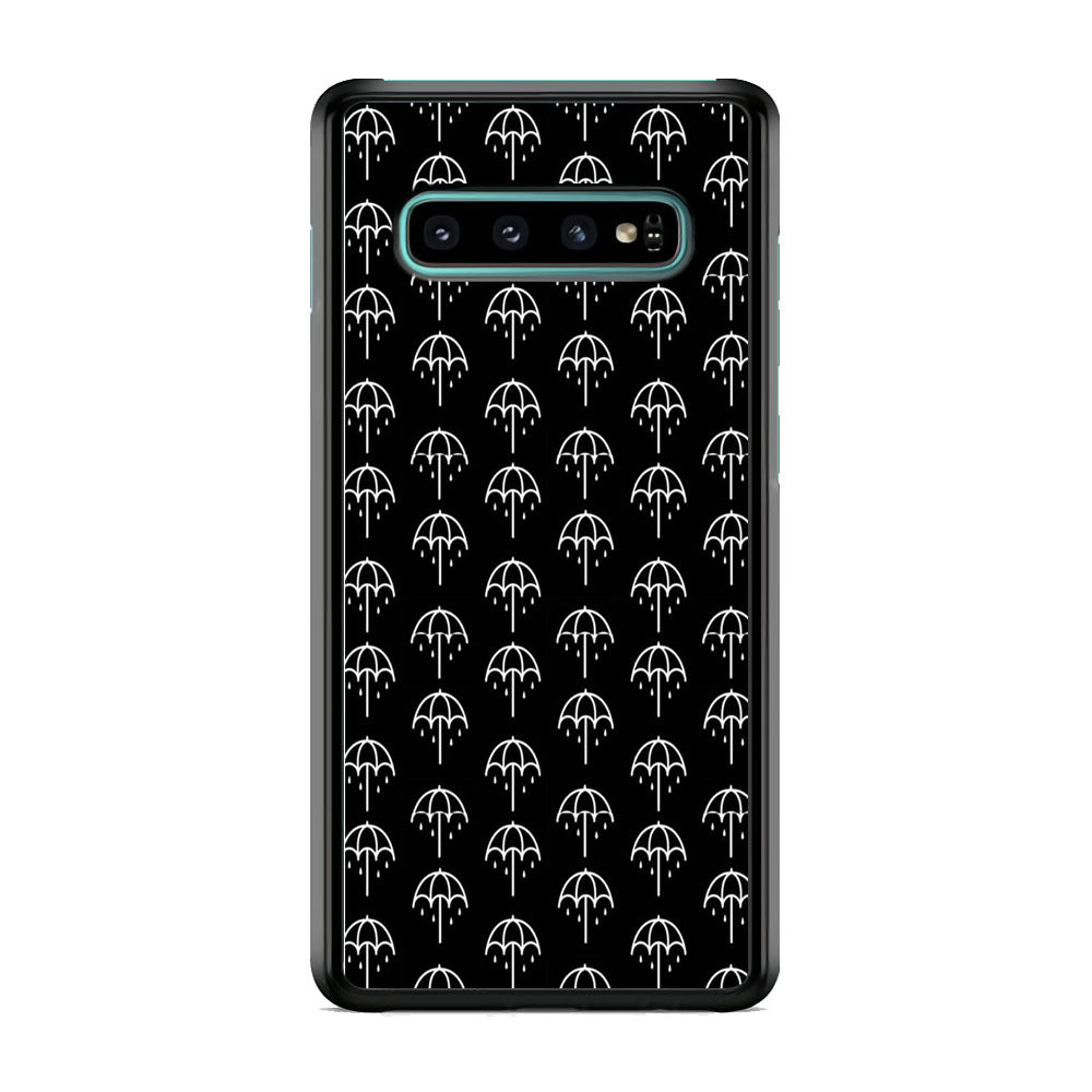 Bring Me The Horizon Black Umbrella Logo Samsung Galaxy S10 Case