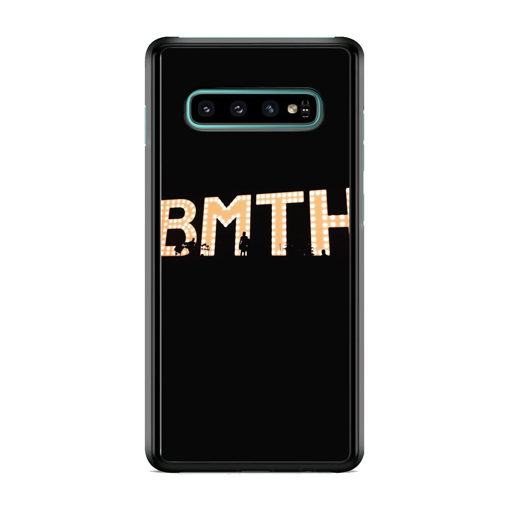 Bring Me The Horizon Word Lamp Logo Samsung Galaxy S10 Plus Case