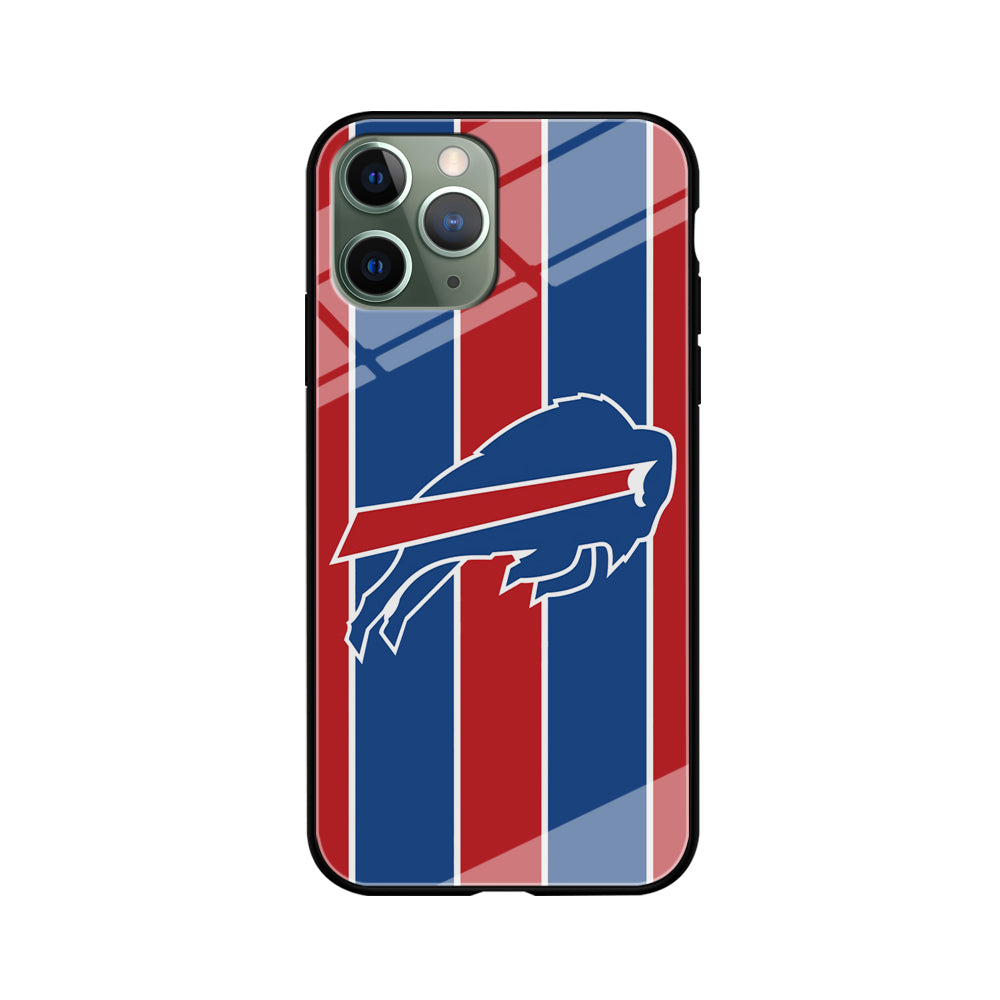 Buffalo Bills Stripe And Logo iPhone 11 Pro Case