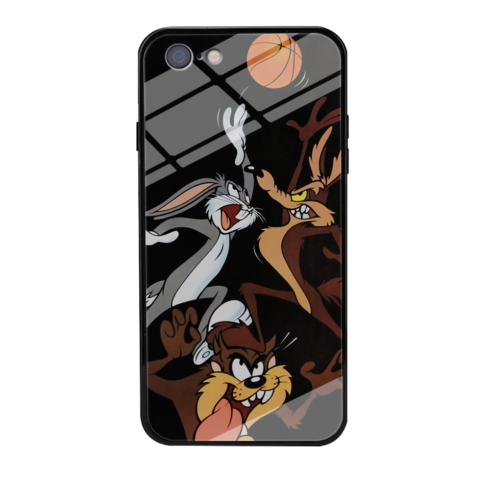 Bugs Bunny Coyote And Taz Playing Basketball iPhone 6 | 6s Case