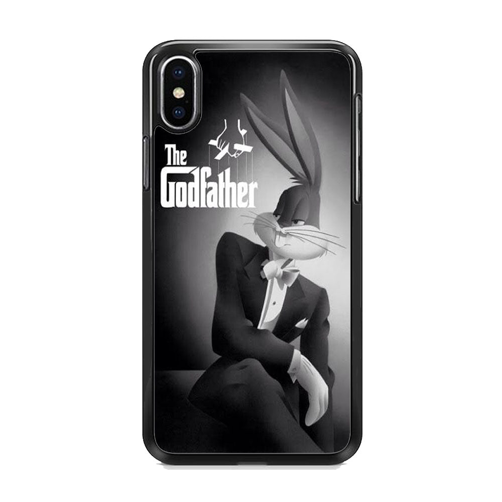 Bugs Bunny The Godfather Meme iPhone Xs Case