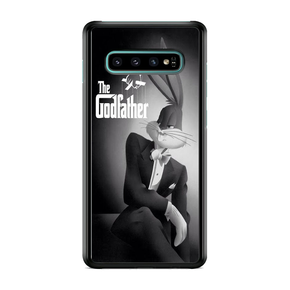 Bugs Bunny The Godfather Meme Samsung Galaxy S10 Case
