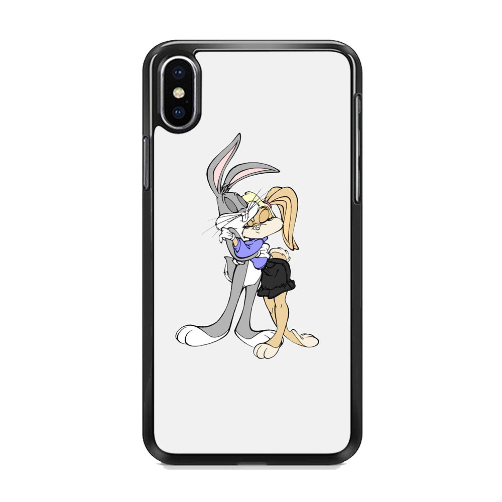Bugs Bunny With Lola Bunny iPhone Xs Case
