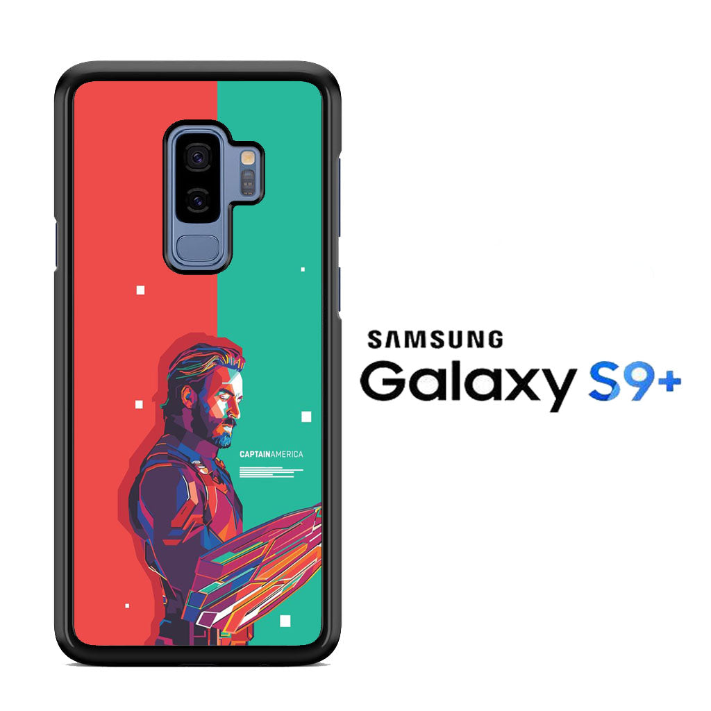 Captain America Red Green Samsung Galaxy S9 Plus Case
