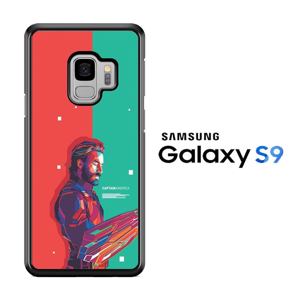 Captain America Red Green Samsung Galaxy S9 Case - ezzyst