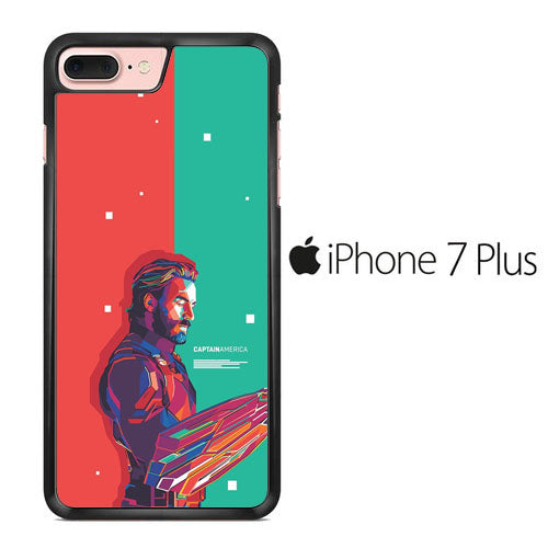 Captain America Red Green iPhone 7 Plus Case