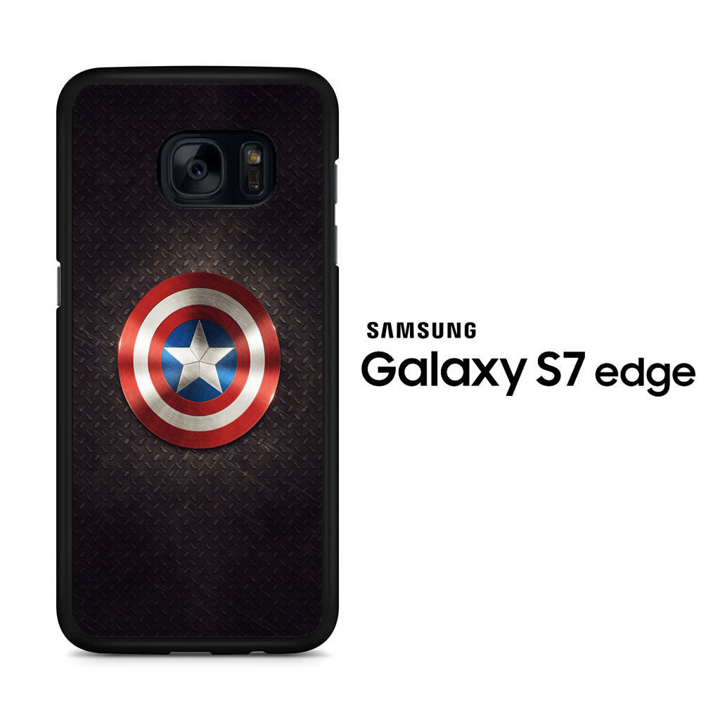 Captain America Shield Samsung Galaxy S7 Edge Case