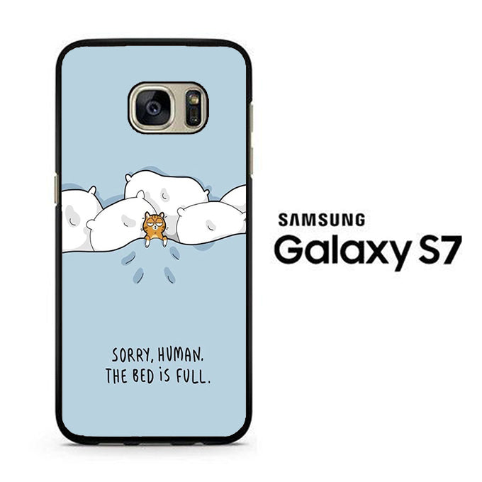 Cat Lazy Sleepy Samsung Galaxy S7 Case