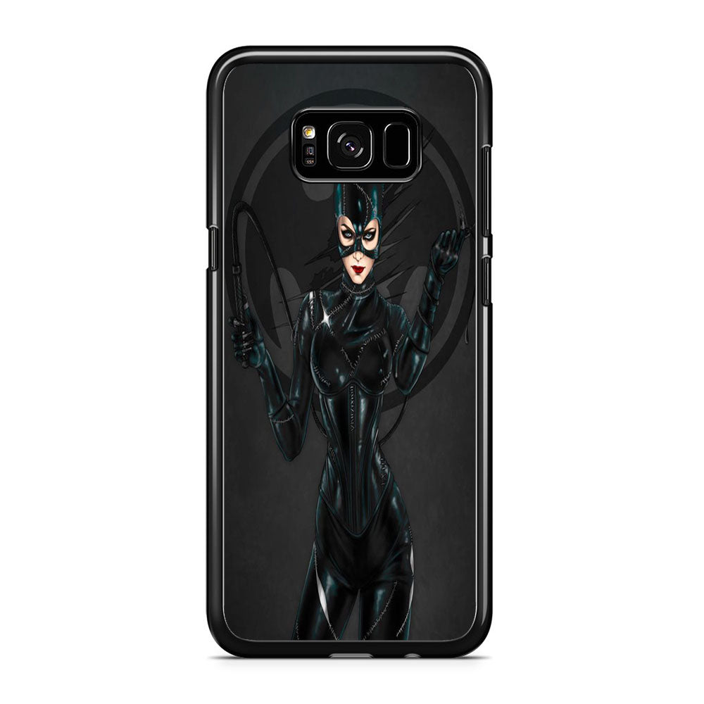 Cat Woman Batman Logo Samsung Galaxy S8 Case