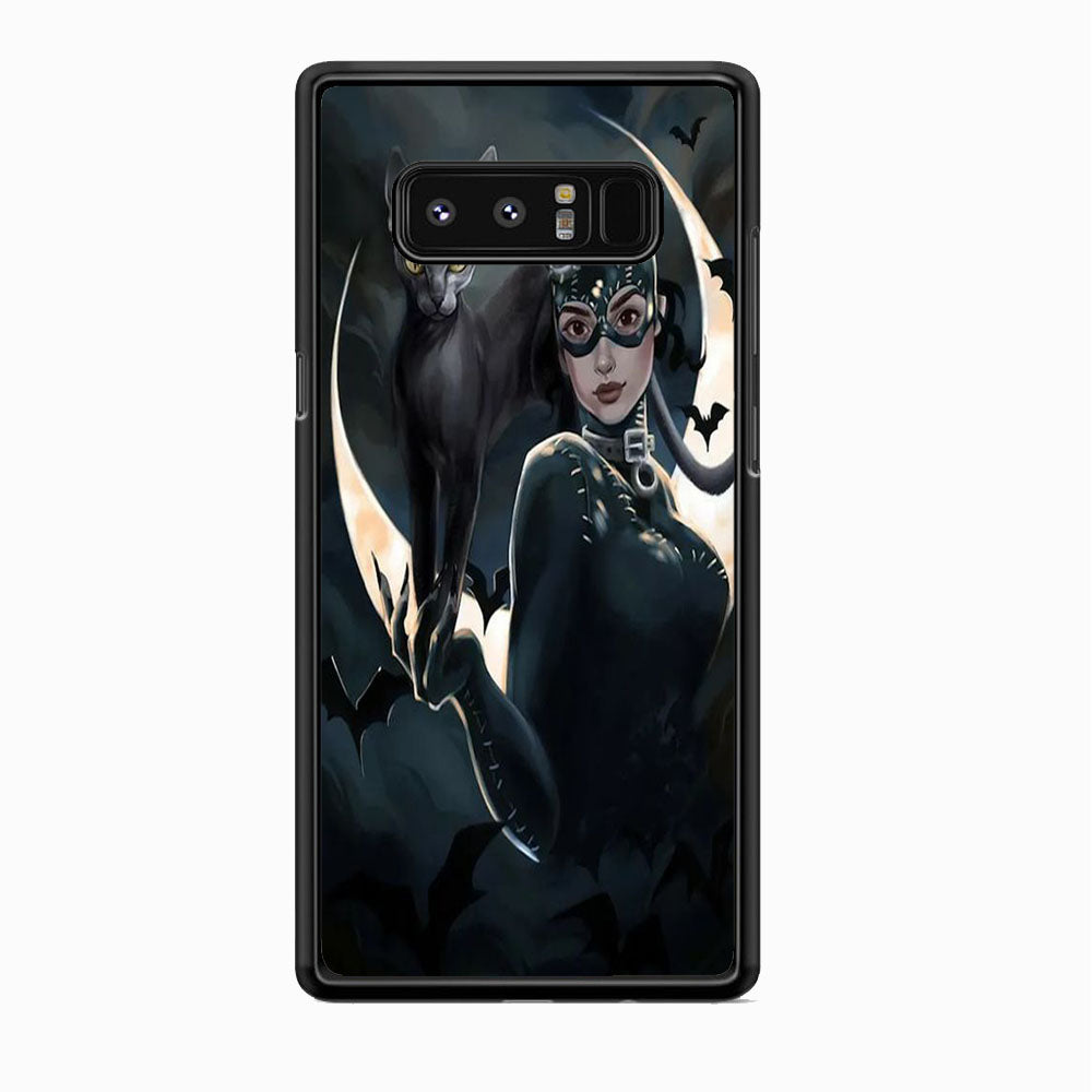 Cat Woman Dark Bat Cat Samsung Galaxy Note 8 Case