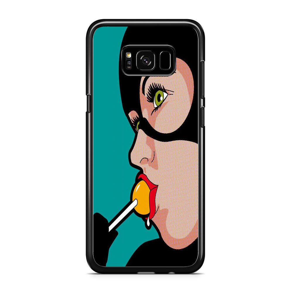 Cat Woman Lolipop Candy Samsung Galaxy S8 Case