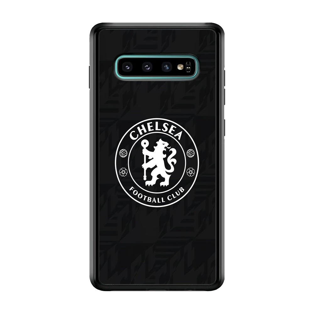 Chelsea FC Pattern of Jersey Samsung Galaxy S10 Plus Case