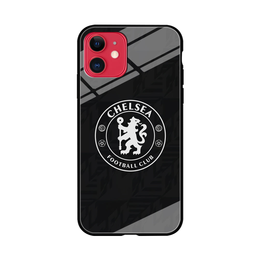 Chelsea FC Pattern of Jersey iPhone 11 Case