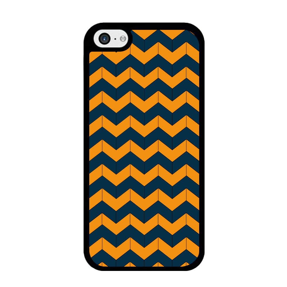 Chevron Arrow Blue Navy Orange iPhone 5 | 5s Case - Ezzystore