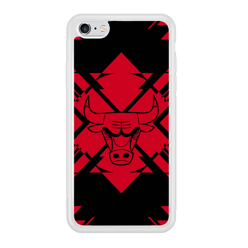 Chicago Bulls Aesthetic Shapes iPhone 6 | 6s Case