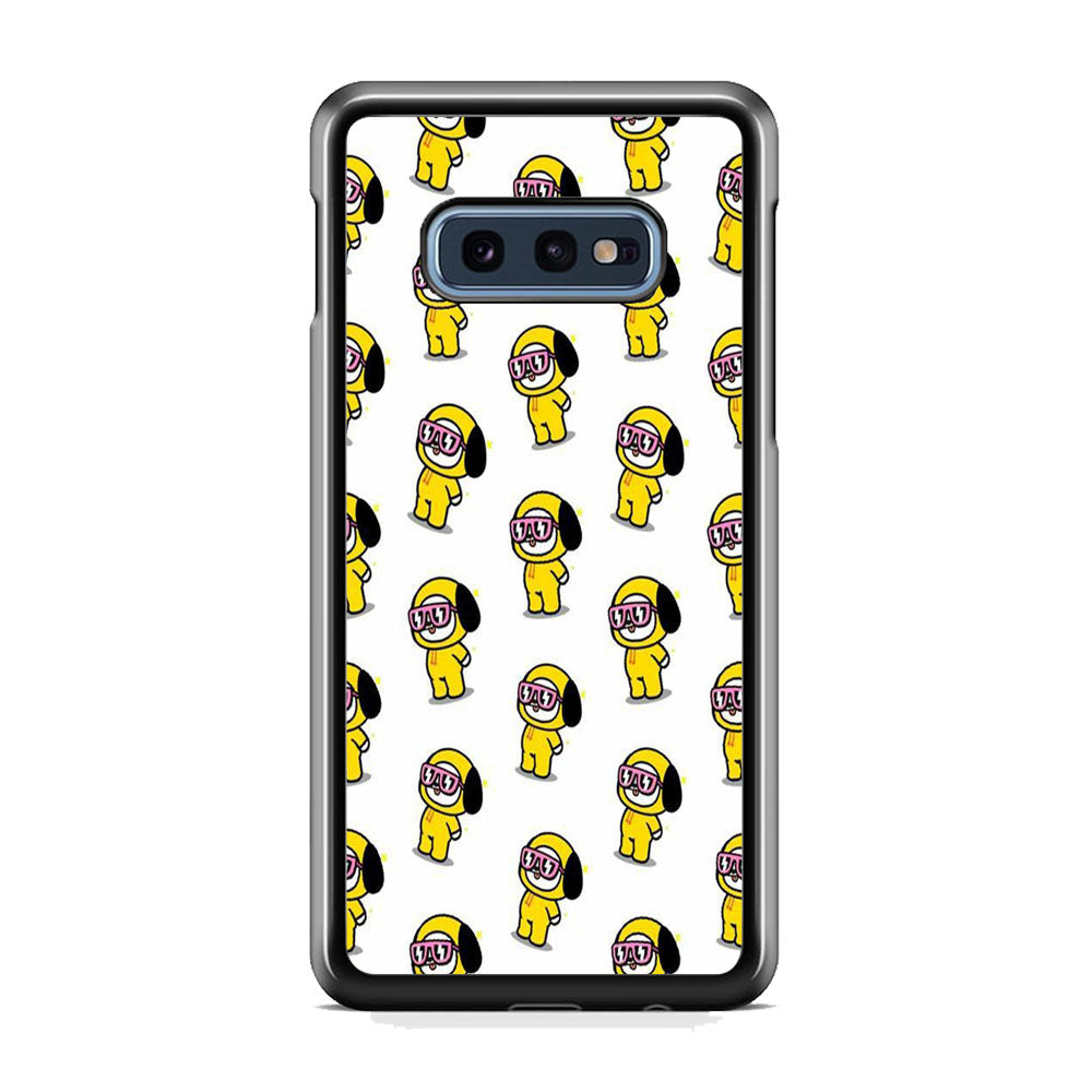 Chimmy White Glassess Samsung Galaxy 10e Case