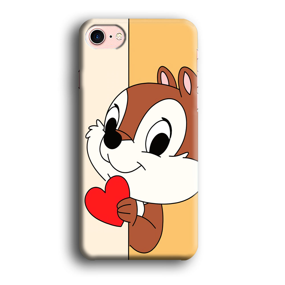 Chip Character Give Love Chip And Dale iPhone 7 Case