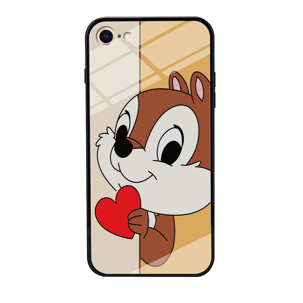 Chip Character Give Love Chip And Dale iPhone 8 Case