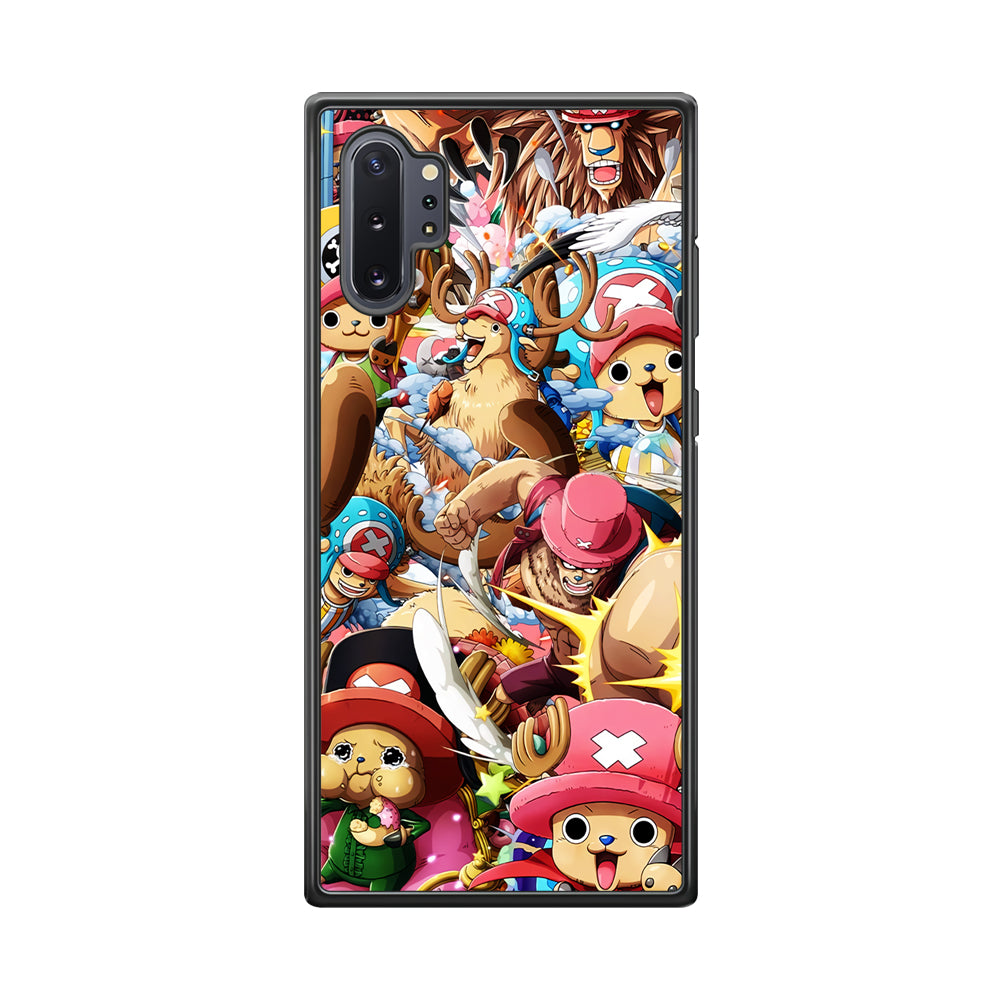 Chopper One Piece Transformation Character Samsung Galaxy Note 10 Plus Case