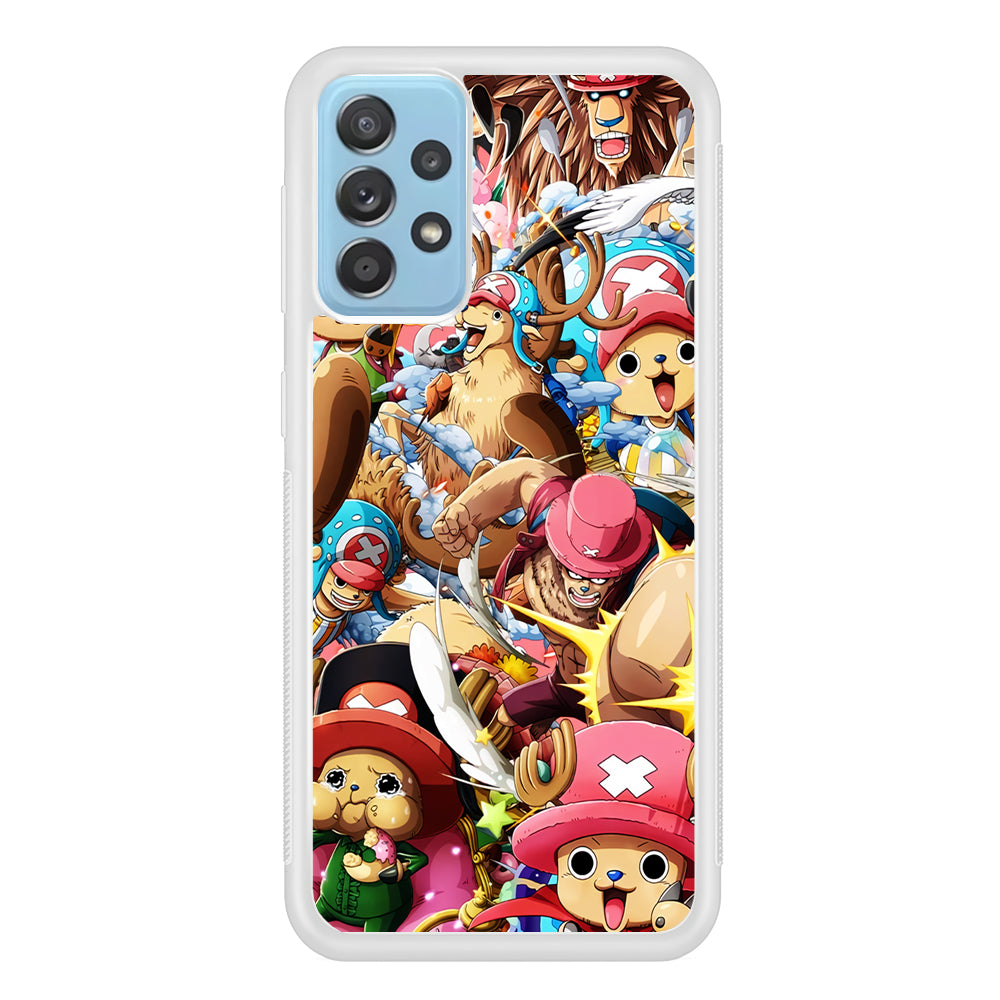 Chopper One Piece Transformation Character Samsung Galaxy A52 Case