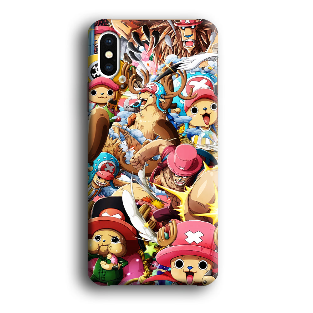 Chopper One Piece Transformation Character iPhone XS Case