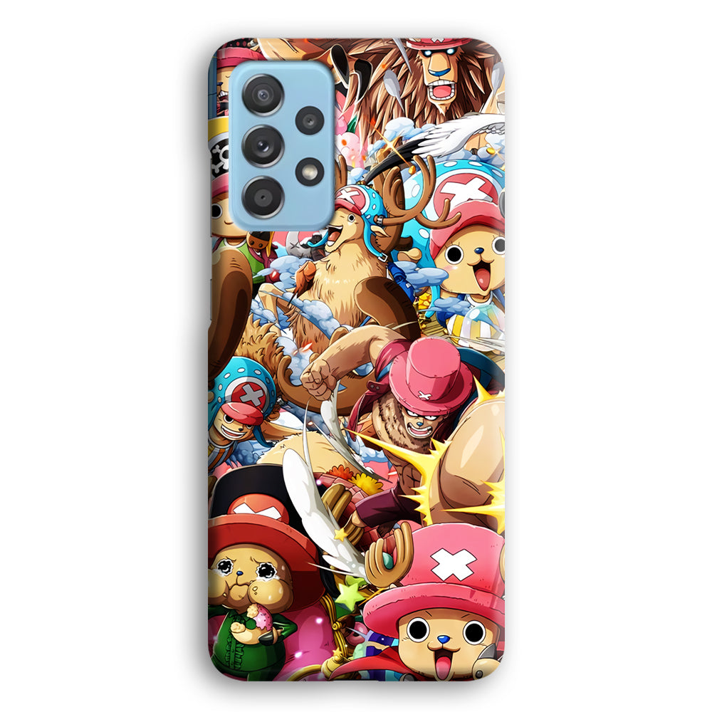 Chopper One Piece Transformation Character Samsung Galaxy A52 Case
