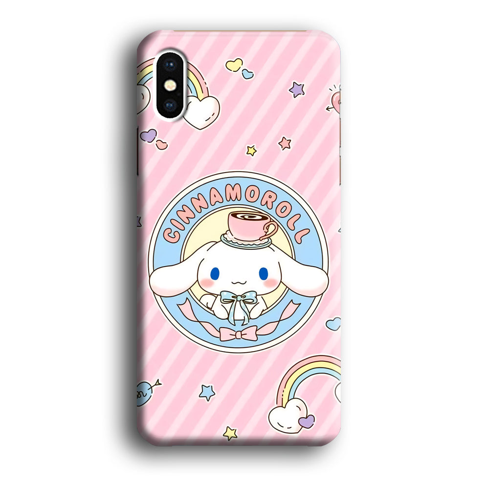Cinnamoroll Enjoy Coffee iPhone XS Case