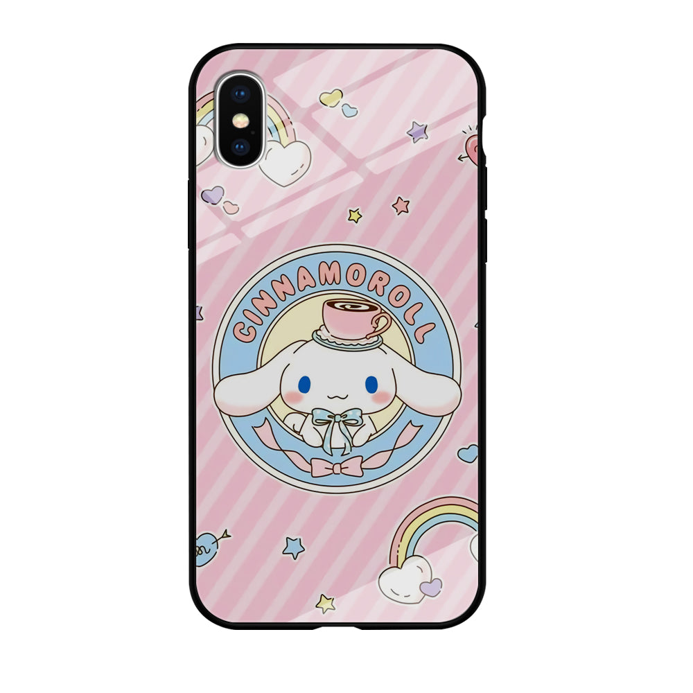 Cinnamoroll Enjoy Coffee iPhone XS Case