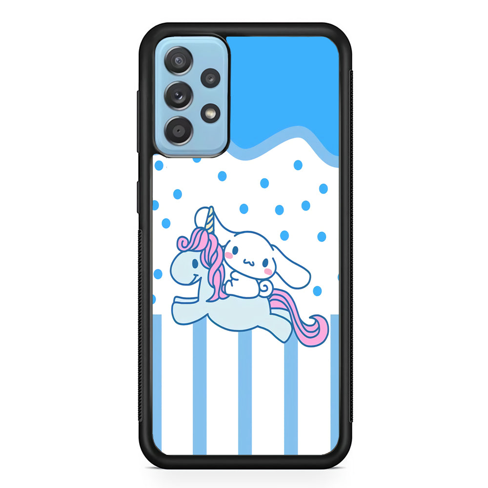 Cinnamoroll With Unicorn Samsung Galaxy A52 Case
