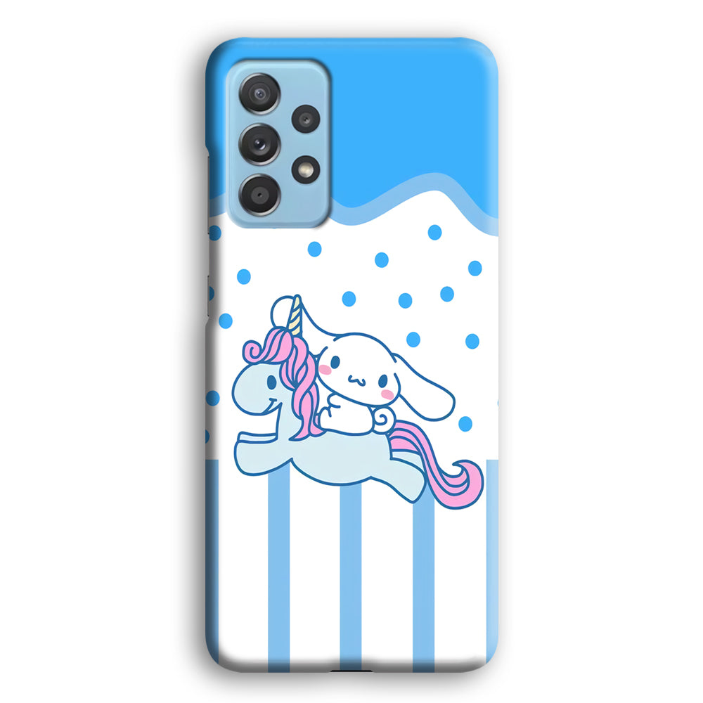 Cinnamoroll With Unicorn Samsung Galaxy A52 Case