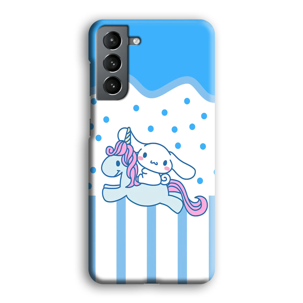 Cinnamoroll With Unicorn Samsung Galaxy S21 Plus Case