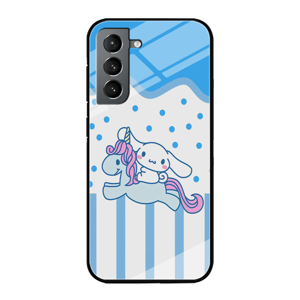 Cinnamoroll With Unicorn Samsung Galaxy S21 Plus Case