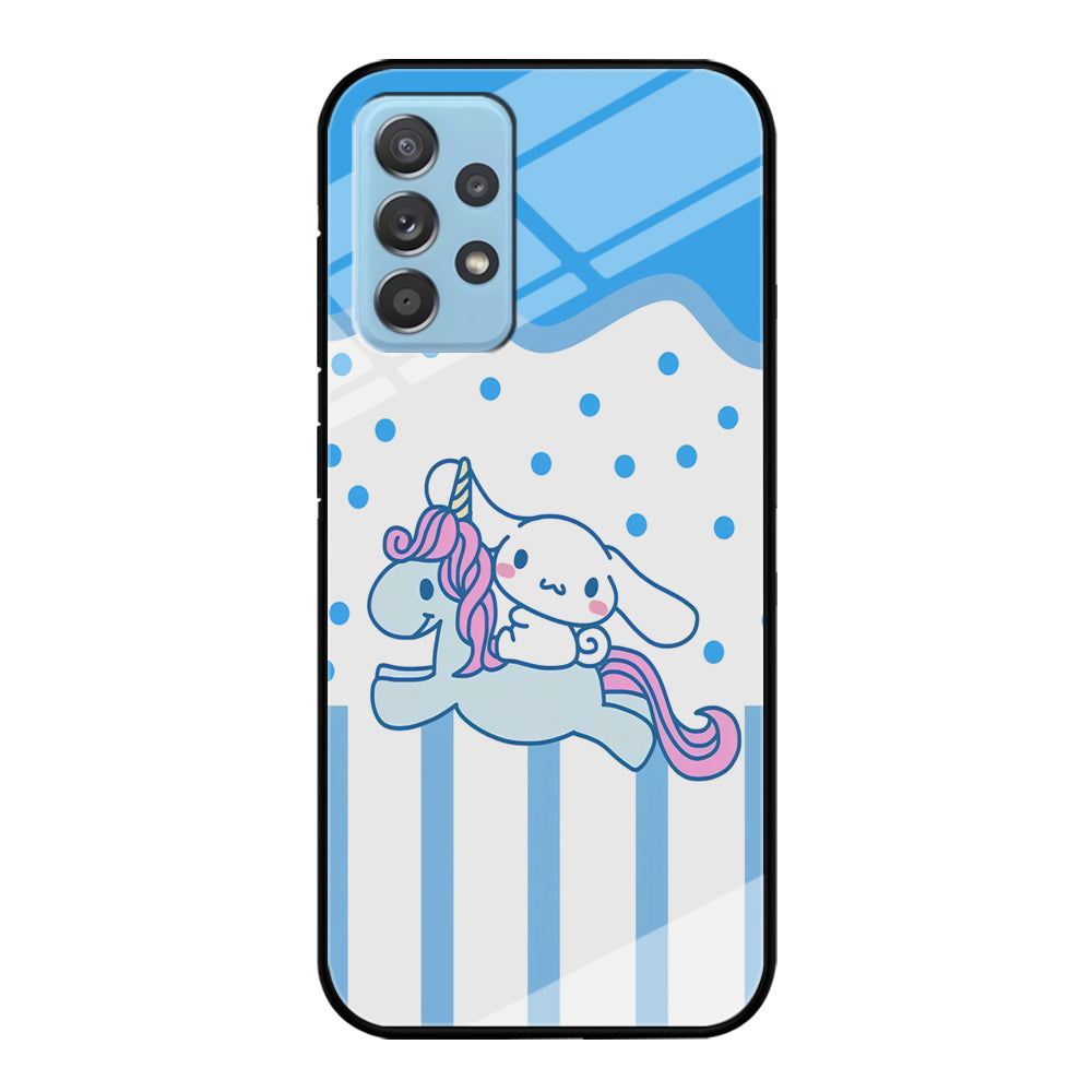 Cinnamoroll With Unicorn Samsung Galaxy A52 Case