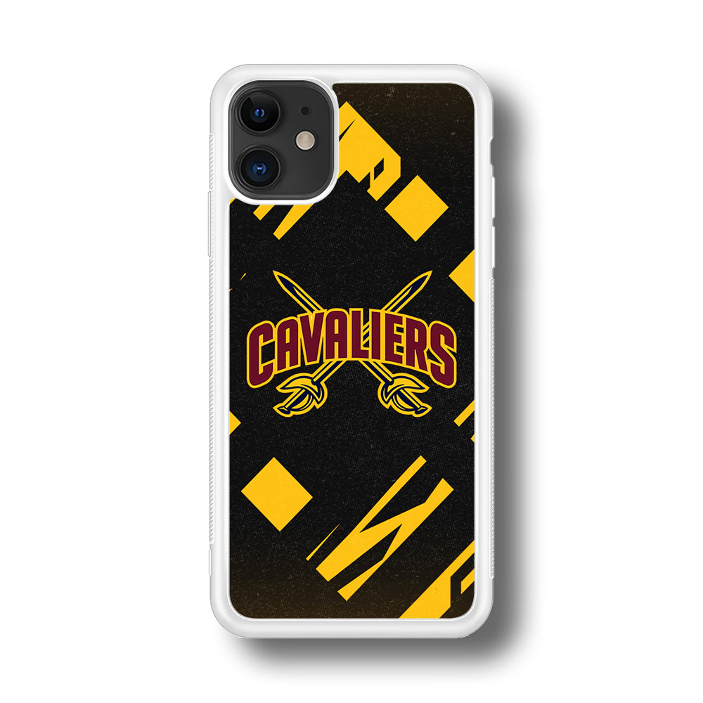 Cleveland Cavaliers Yellow Pattern iPhone 11 Case