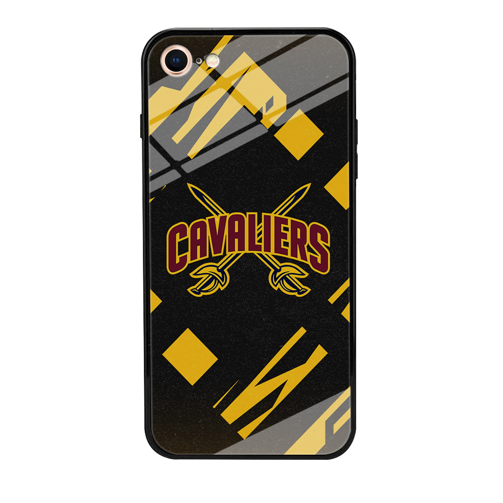 Cleveland Cavaliers Yellow Pattern iPhone 8 Case