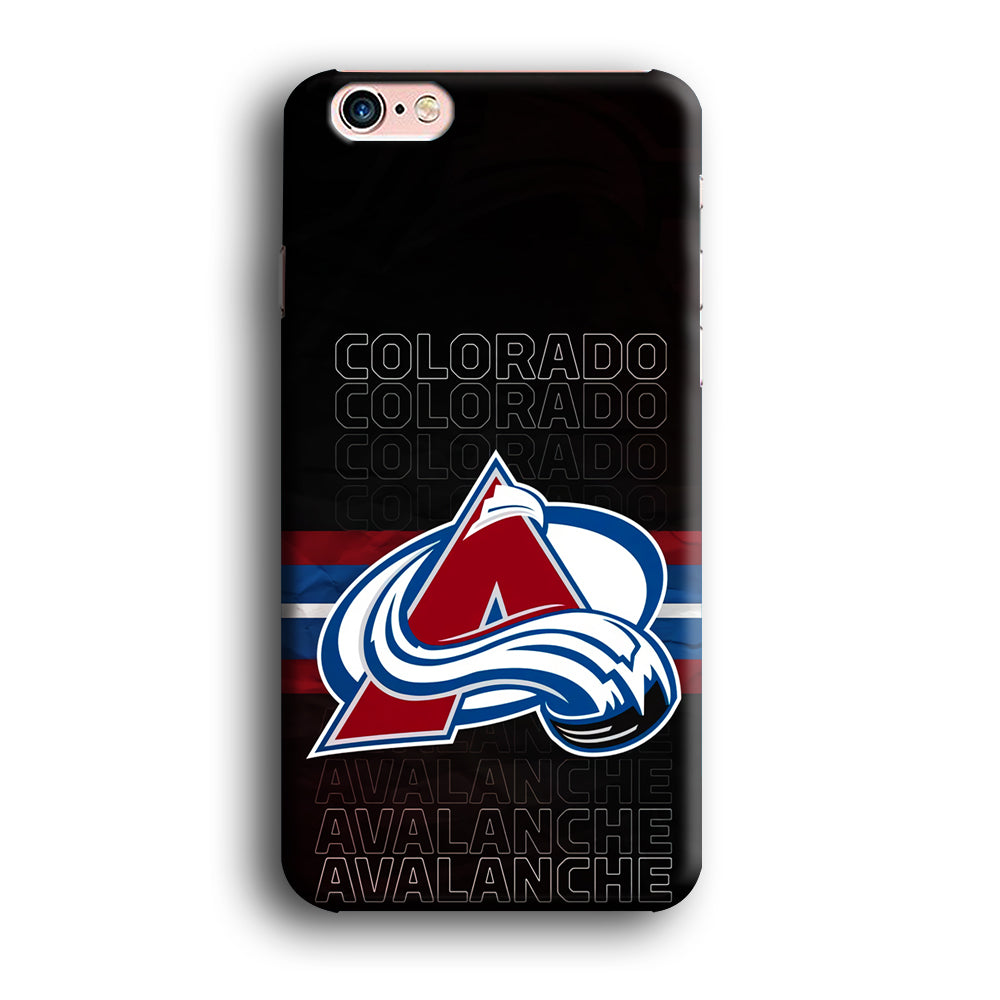 Colorado Avalanche Word Of Team iPhone 6 | 6s Case