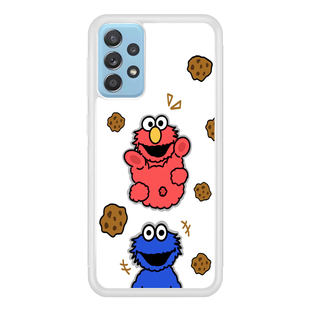 Cookie and Elmo Cookies Samsung Galaxy A52 Case