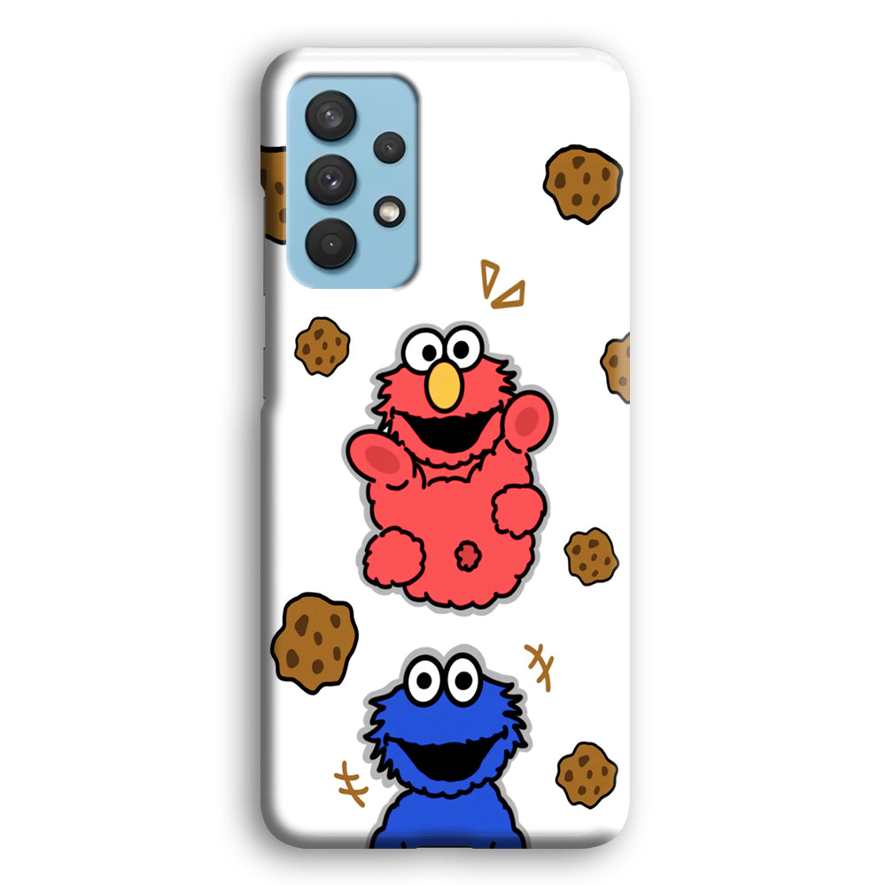 Cookie and Elmo Cookies Samsung Galaxy A32 Case