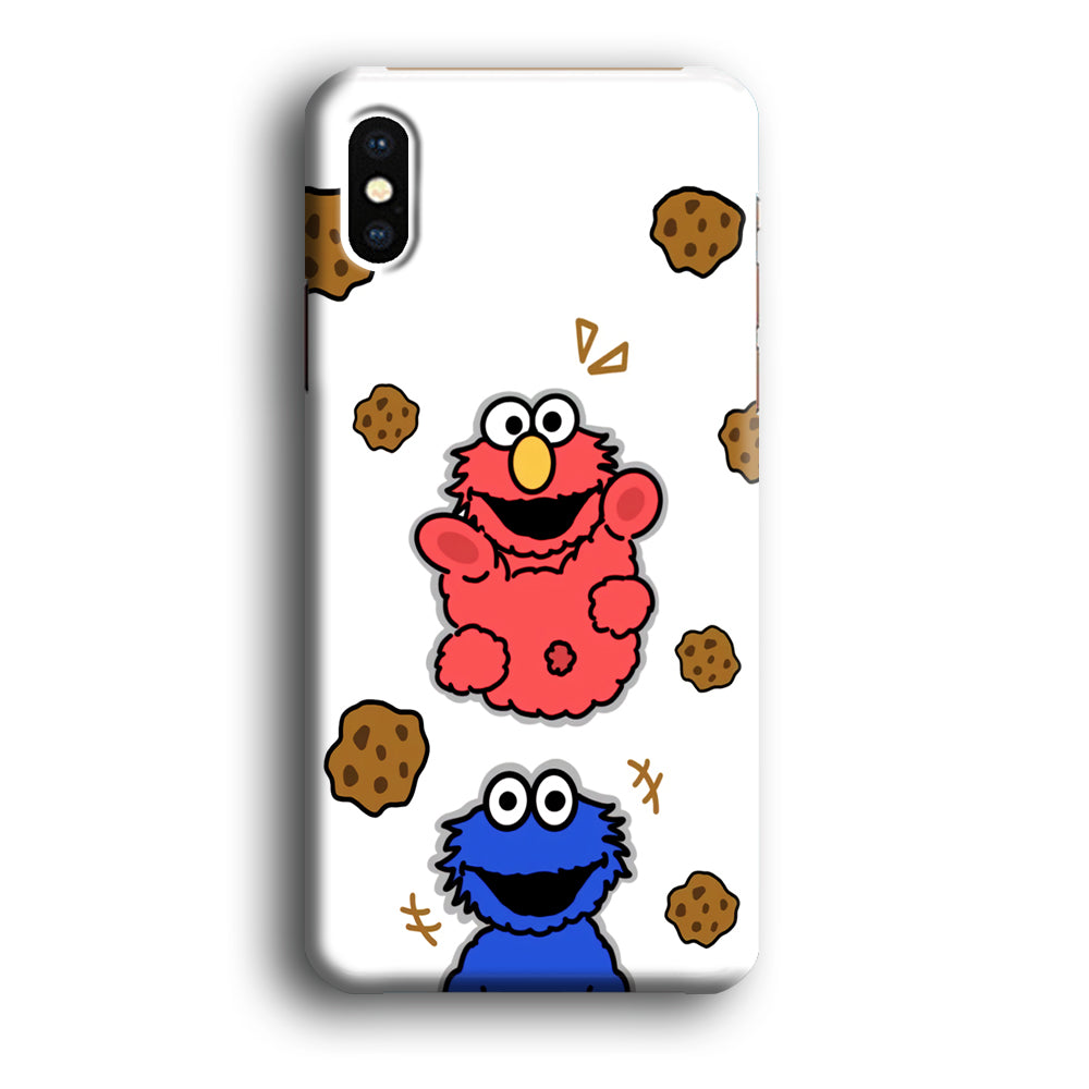 Cookie and Elmo Cookies iPhone XS Case