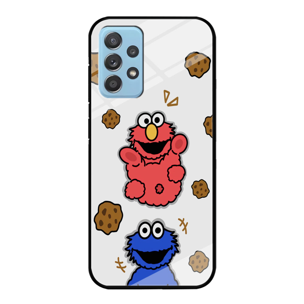Cookie and Elmo Cookies Samsung Galaxy A52 Case