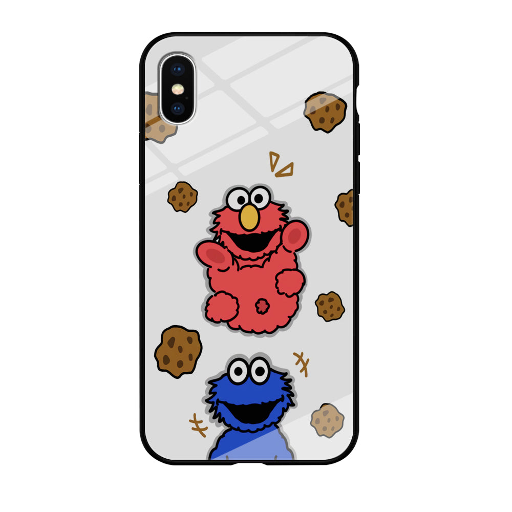 Cookie and Elmo Cookies iPhone XS Case