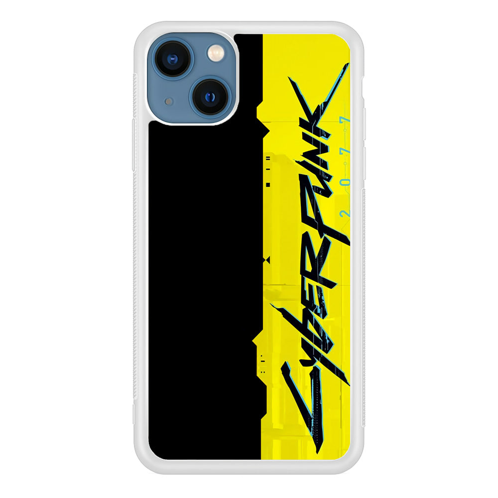 Cyberpunk Black Yellow iPhone 13 Case