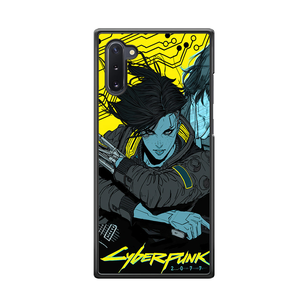 Cyberpunk Judy Character Samsung Galaxy Note 10 Case