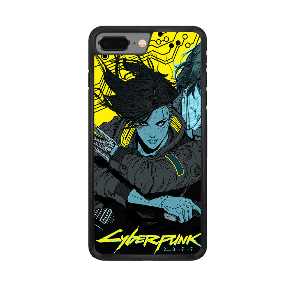 Cyberpunk Judy Character iPhone 8 Plus Case