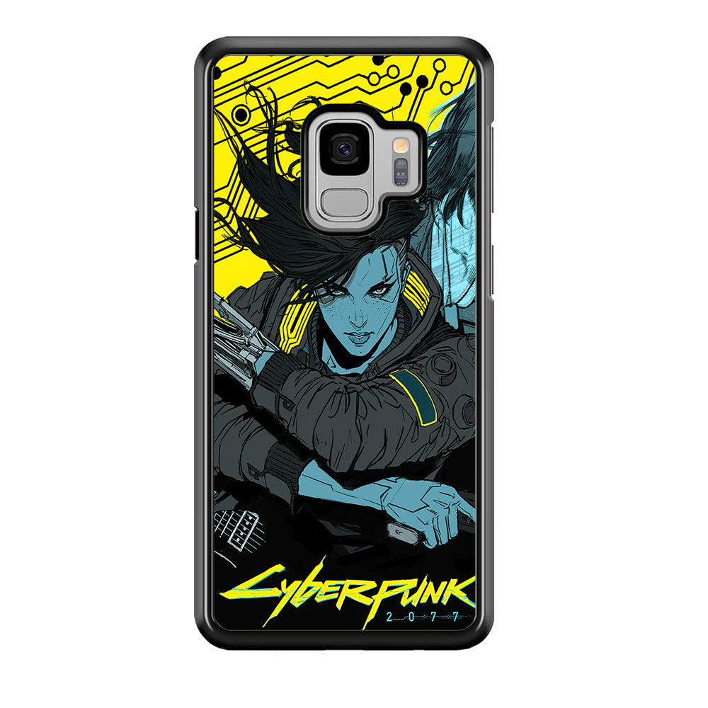 Cyberpunk Judy Character Samsung Galaxy S9 Case